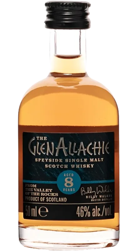 Glenallachie 8 Ani Single Malt Whisky 0.05L